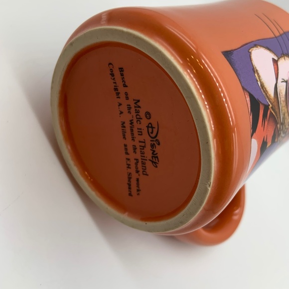 Disney Winnie the Pooh Tigger Ceramic Coffee Mug Orange/Purple - Picture 10 of 13